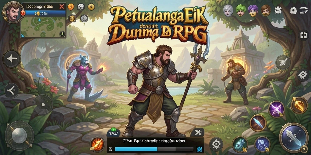 Tampilan gameplay RPG yang mendebarkan di 2757.