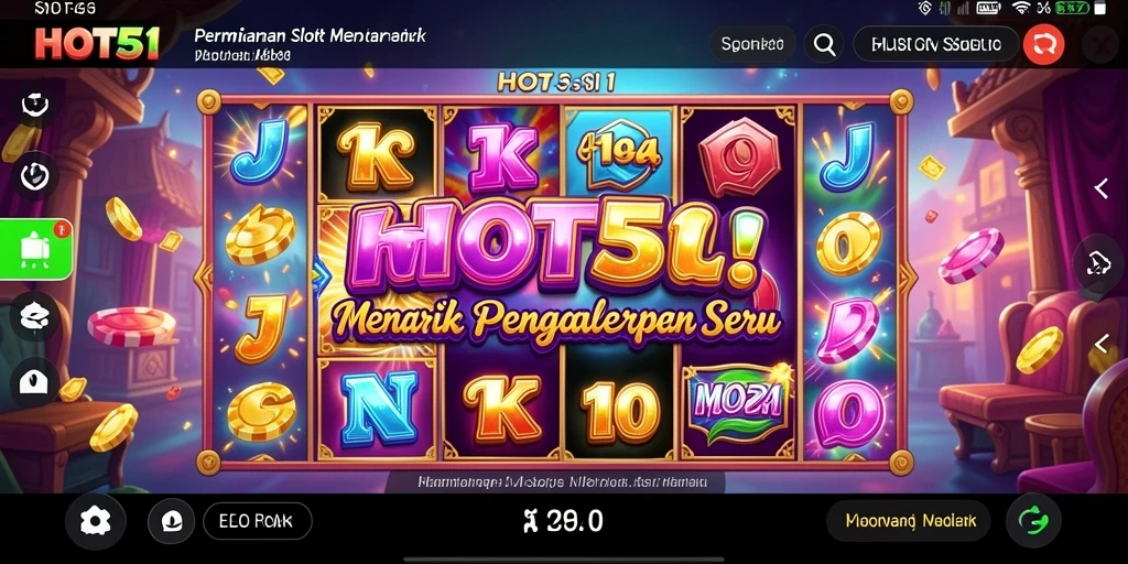 Gameplay menarik HOT51 dengan tampilan grafis yang memukau.
