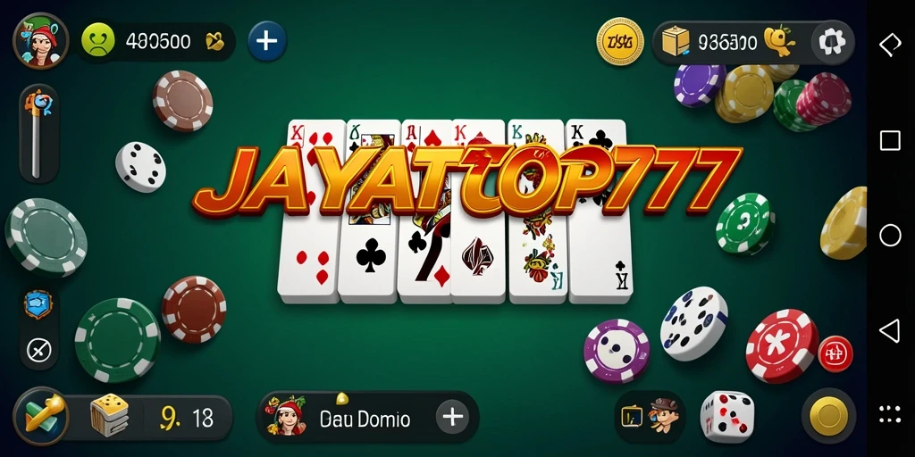 Screenshot gameplay JAYATOP77 yang menunjukkan aksi seru permainan Domino.