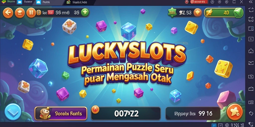 Tampilan gameplay LUCKYSLOTS yang memukau dan menantang.