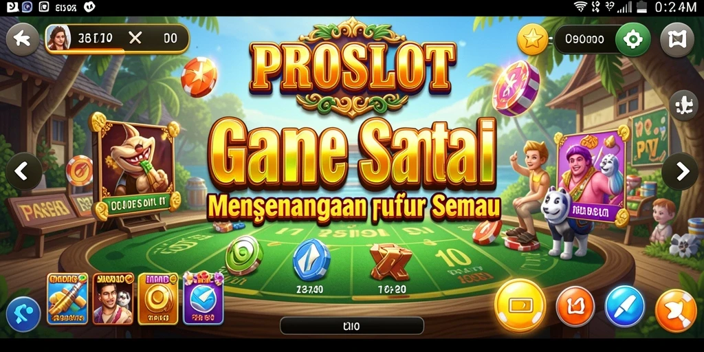 Tampilan menarik dari gameplay PROSLOT yang seru.