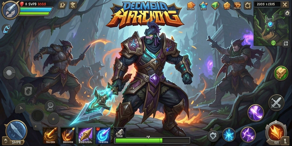 Tampilan gameplay menegangkan dalam game ARPG SVIP8.